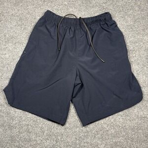 Mitre Shorts Mens Medium Navy Athletic Soccer Football Training Gym Lightweight